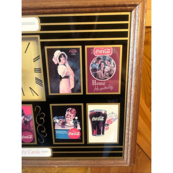 Vintage Coca Cola Collectors Cards Hanover Clock 1994 (5666) - Picture 4 of 10